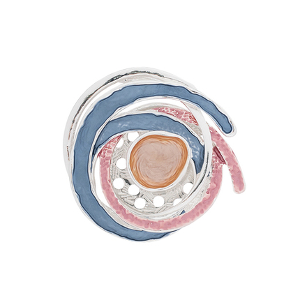 Брошь Shadore Круг эмаль XZ0973.27 M/S