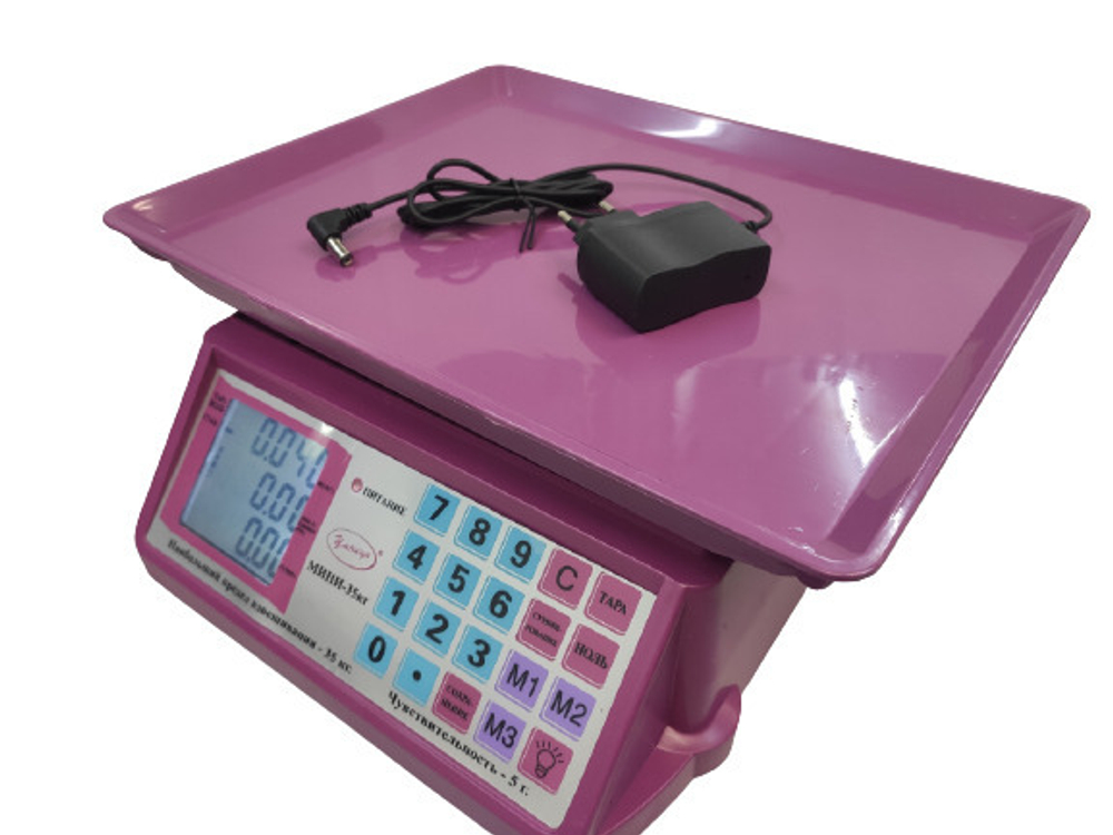 Весы торговые со счетным устройством "Умница" модель МИНИ-35 кг