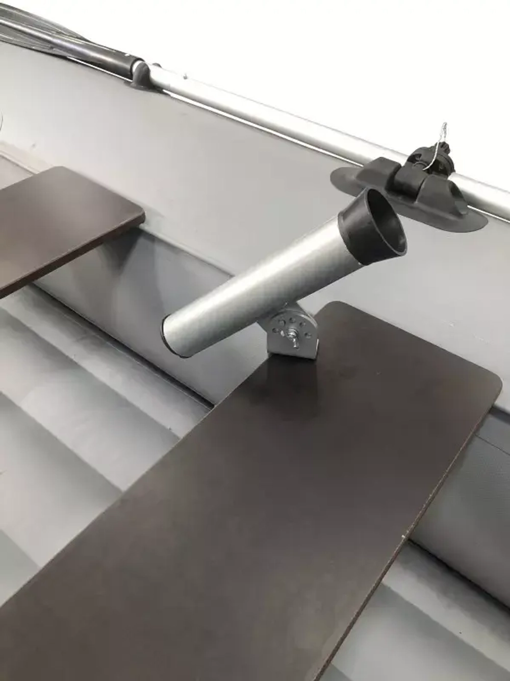 Держатель спиннинга со струбциной (поворотный механизм)