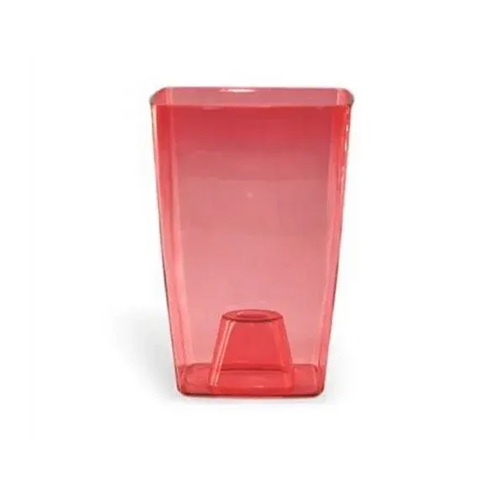 Горшок для орхидеи Сильвия 1,9 л, h18 d12,5, малиновый