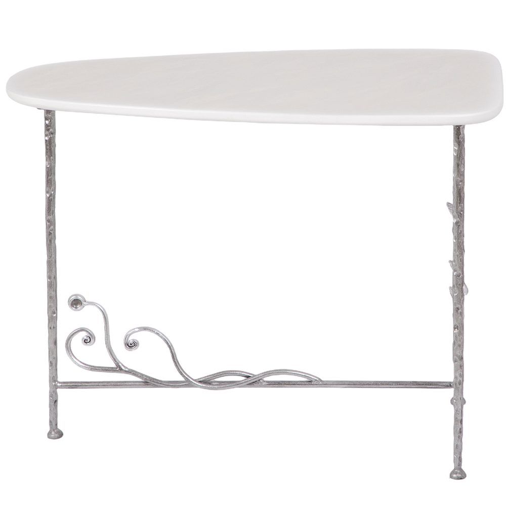 Столик декоративный Блюм - 2 Античное серебро