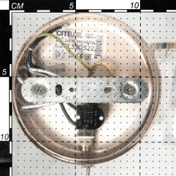 Citilux Синди CL330322 Бра хрустальное с выключателем Золото