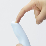 Голубой вибратор iroha Fit Minamozuki - 17,7 см. (Цвет: голубой)