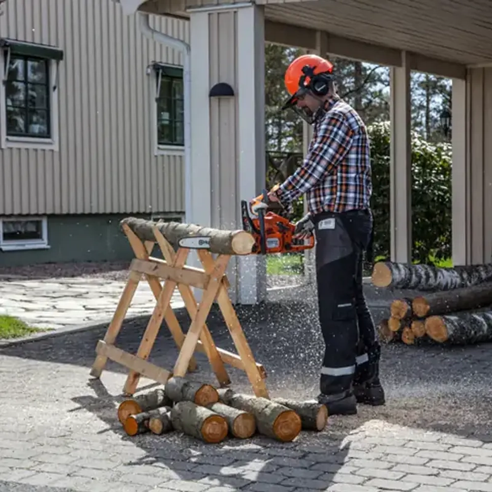 Husqvarna 120 Mark II бензопила + цепь 9678619-07