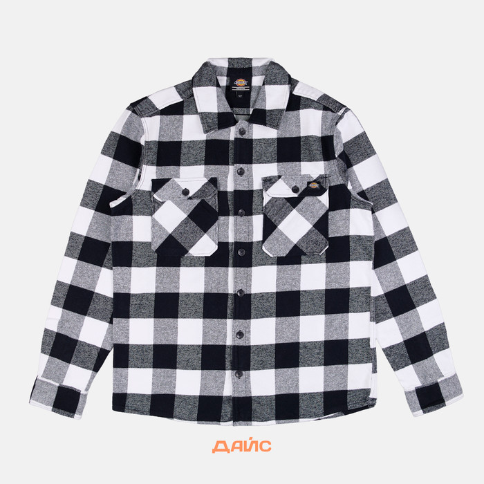 Рубашка мужская Dickies Sacramento Long Sleeve Shirt артикул:WLR23BLK - купить в магазине Дайс