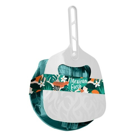 Набор д/пикника PlastTeam Mexican fresh 30,5х20,5х10см на 4 персоны 21 предмет ПП