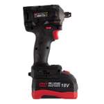 MIGHTY SEVEN (DW-404A) Гайковерт аккумуляторный ударный 1/2", 900 Нм, 18 В, укороченный, кейс