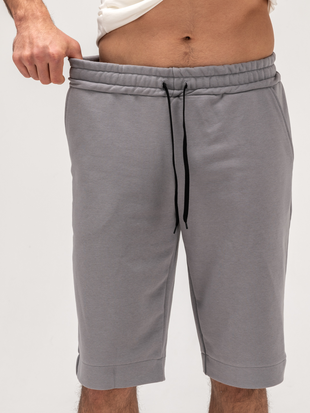 Шорты мужские трикотажные. Грей