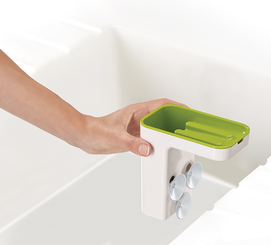 Органайзер для раковины Sink Pod зеленый, Joseph Joseph