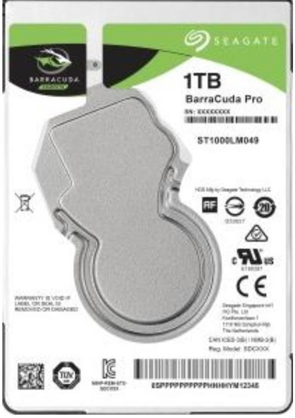 Жесткий диск 1TB SATA 6Gb/s Seagate ST1000LM049