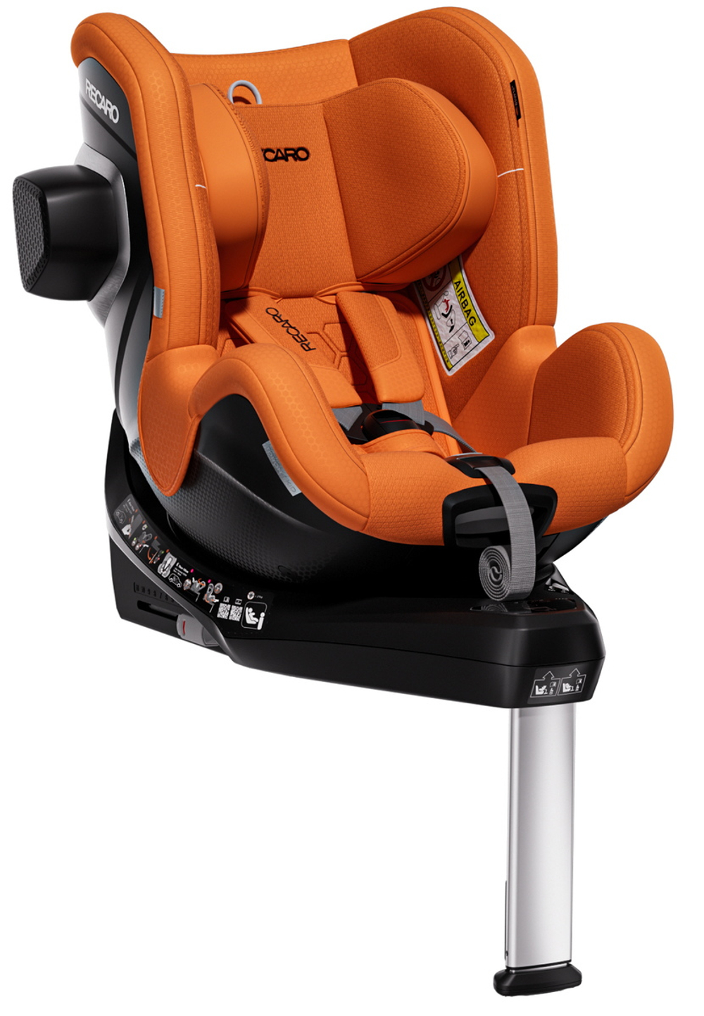 Автокресло Recaro Toron 1 Kid (61-105 см, 0-21 кг) Vibrant Orange