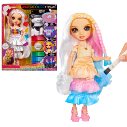 Rainbow High - Модная кукла с коричневыми глазами Watercolor & Create 507598
