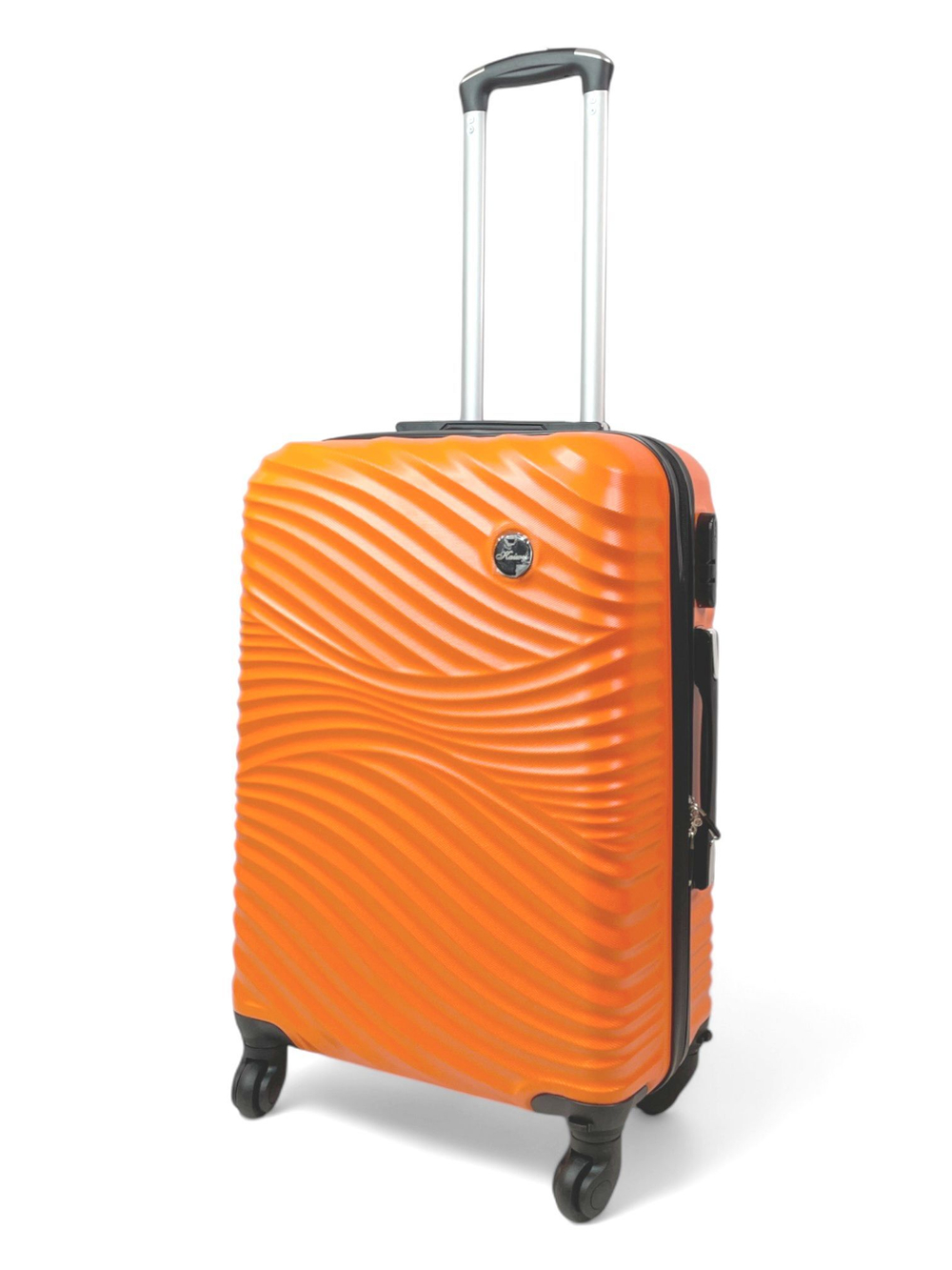 Средний чемодан Bon-Voyage Model Wave ABS, Оранжевый, M