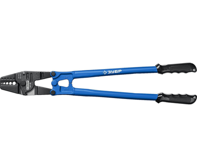 ЗУБР Кот-60, 600 мм, обжимные клещи для тросовых зажимов, Профессионал (23348-60)