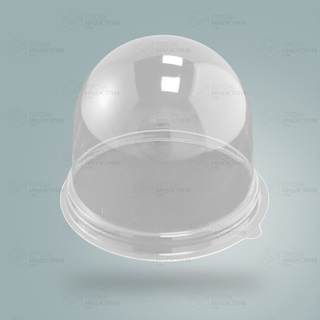 Крышка купольная контейнера для десерта ПР-Т-85 К прозрачный