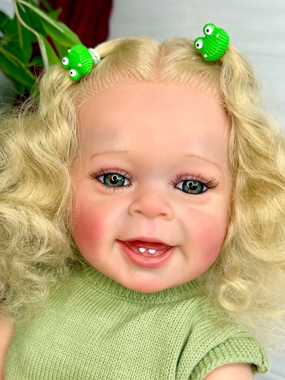 Кукла Реборн виниловая 55см (FA-037A1)