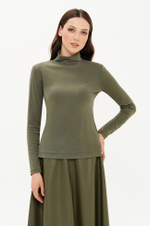 23340 Водолазка женская (хаки)