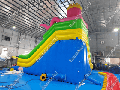 Водная горка «Король Осьминогов», 6×6×5,5 м