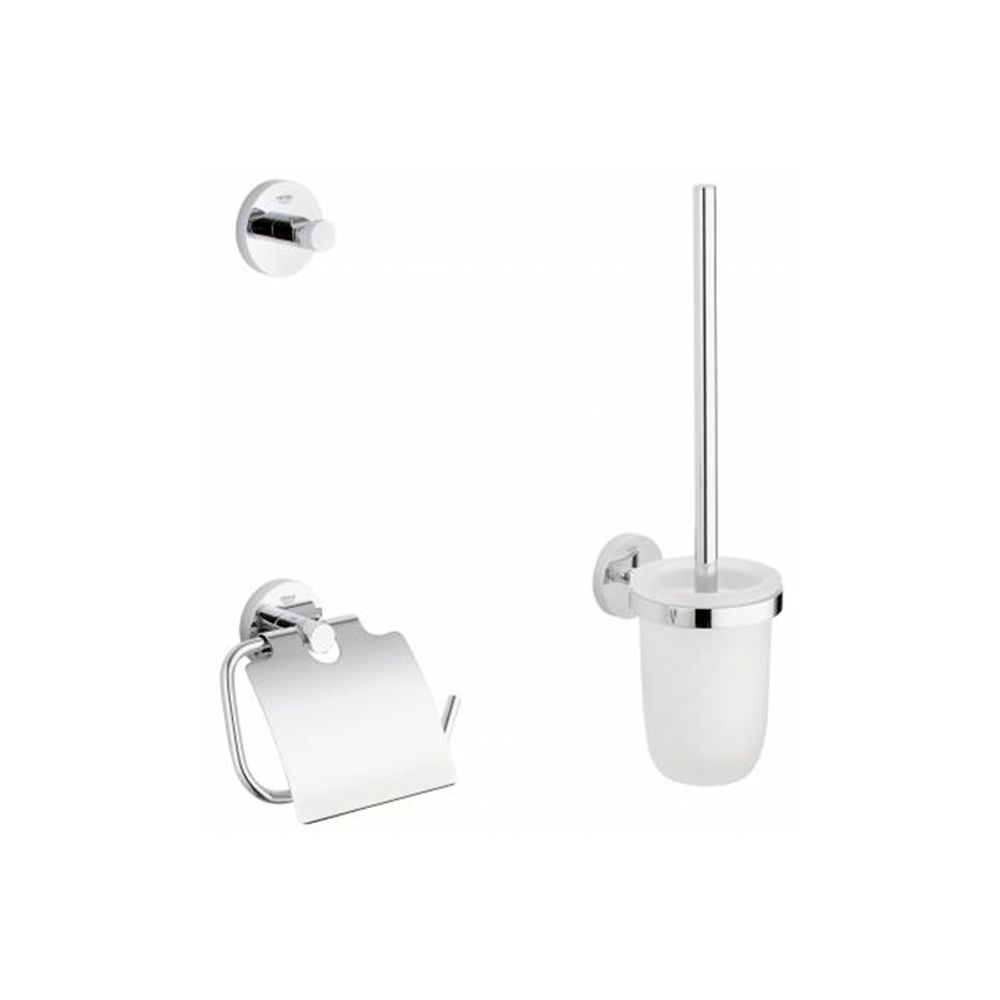 Набор GROHE City 3 в 1 (ёршик, крючек, держатель для бумаги) 40407001