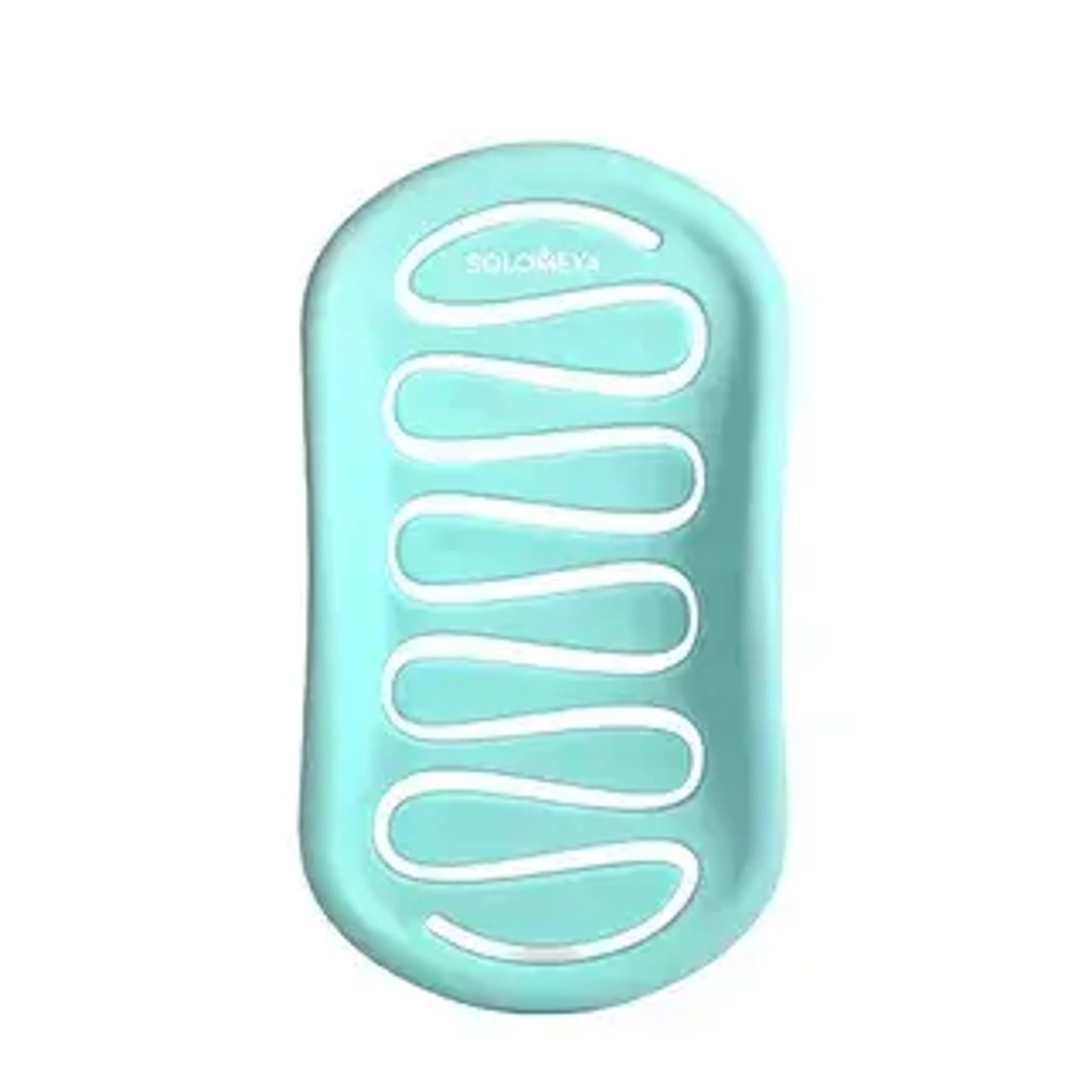 Расческа для сухих и влажных волос с ароматом жасмина мини SOLOMEYA Aroma Brush Mini Jasmine