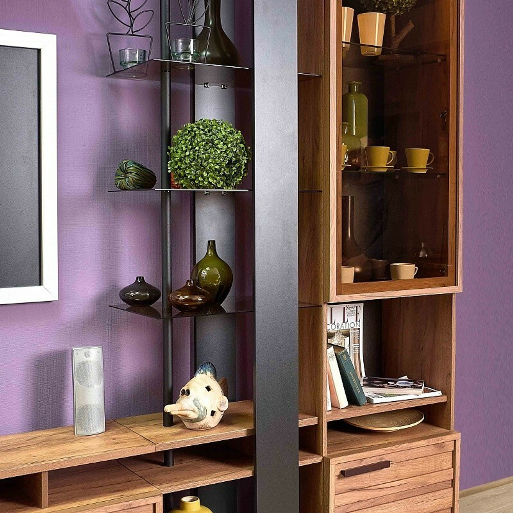 Шкаф для посуды Nature 13, дуб табачный