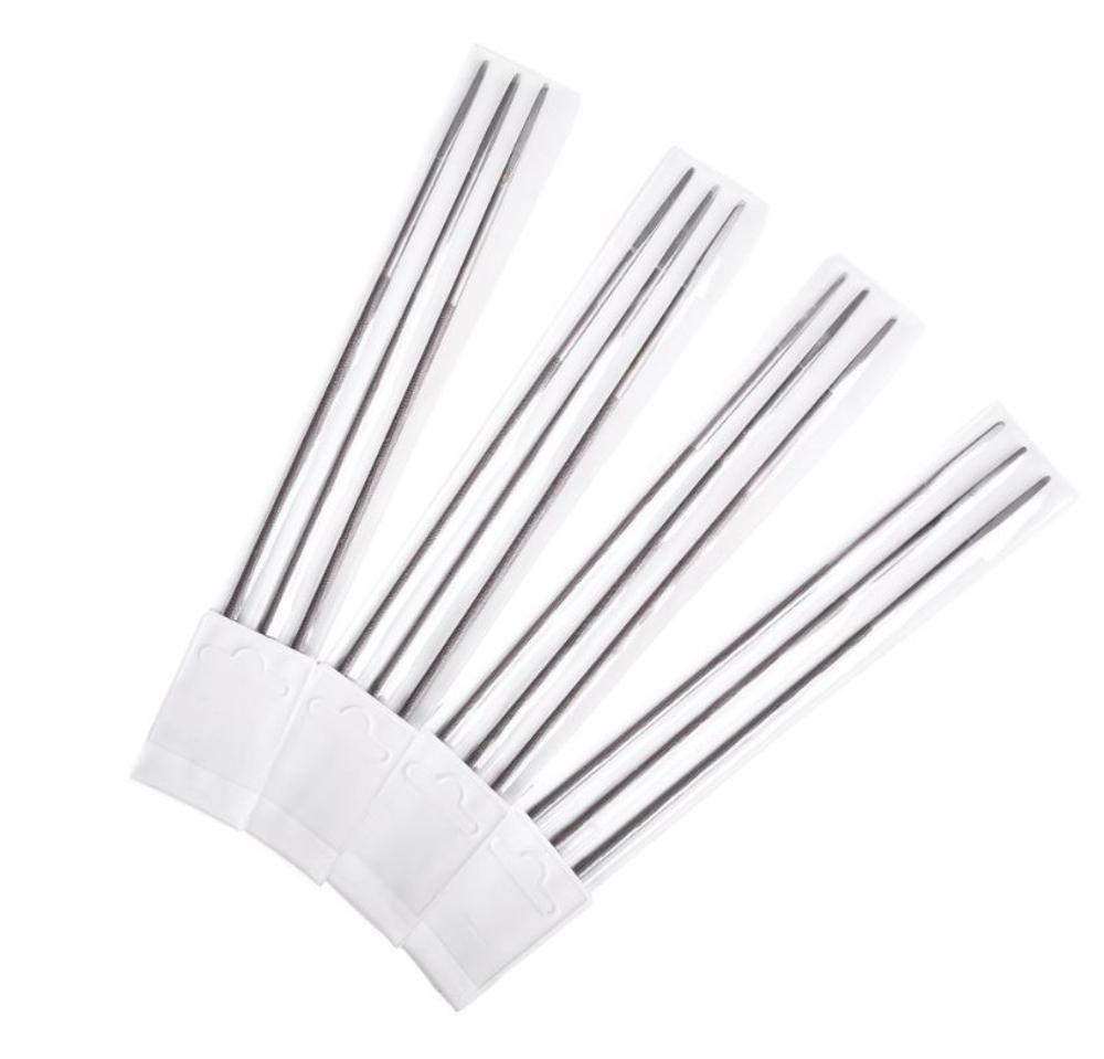 Напильник для заточки цепи MCF-4001 (4 мм, для цепей с шагом 3/8''P и 1/4'') ( 12шт. в упак.)MaxPiler