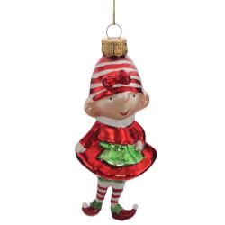 GAEM Украшение новогоднее "Эльф", L6 W6 H13,5 см, 2в.