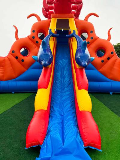 Надувной аквапарк «Аквасфера», без бассейна, 25*22*7,3 м