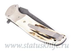 Нож RJ Martin Q36  Damascus Mammothфотография - 9