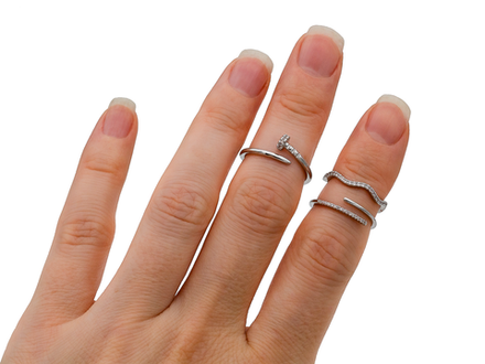 Фаланговое кольцо "Гвоздь"