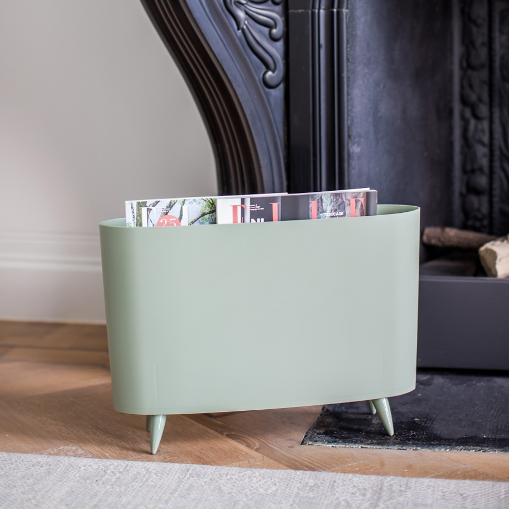 Подставка для журналов milano, серая