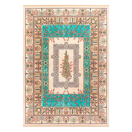 Иранский ковер из искусственного шелка 150 х 250 Rokhbaft 25CS0320-B Иран