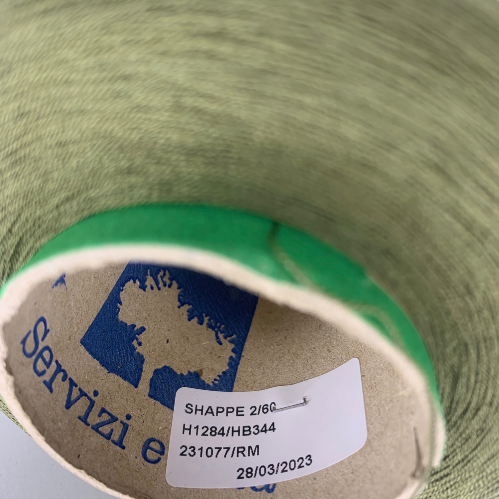 SETA Shappe - SERVIZI E SETA; 100% шелк; 3000м/100гр; цвет: H1284/HB344; цвет: темная оливка
