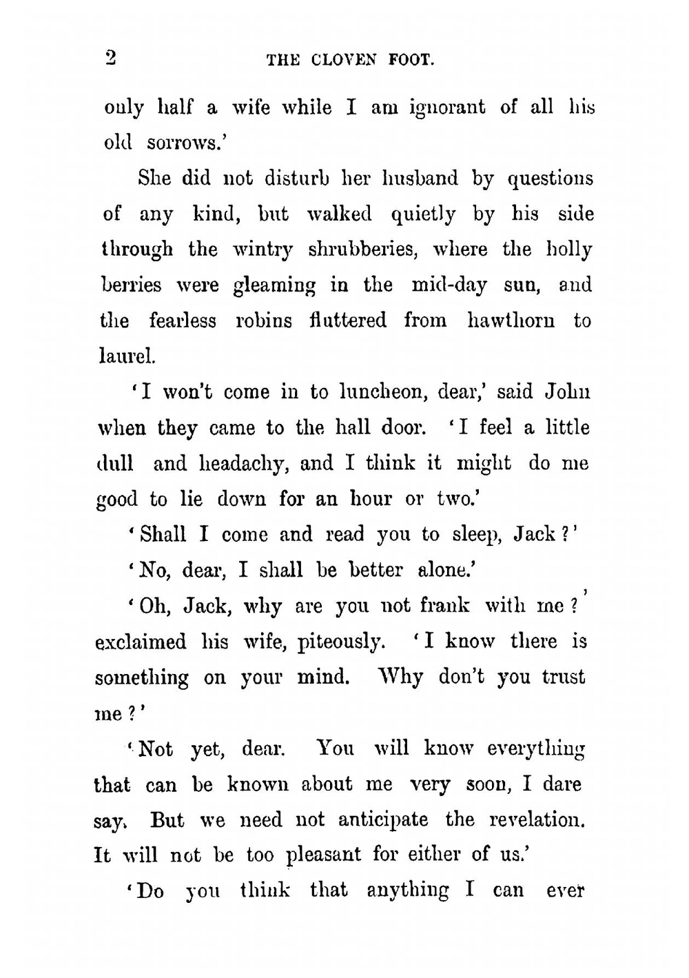 The cloven foot: a novel. Volume 3 | M. E. Braddon