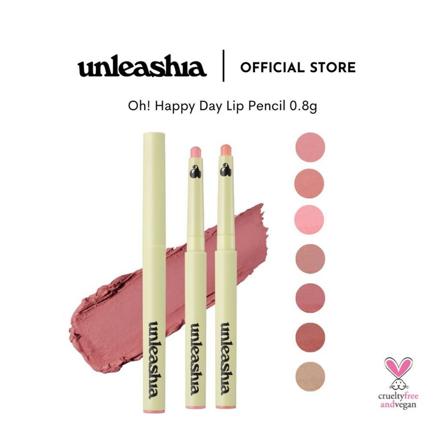 Unleashia Oh! Happy Day Lip Pencil