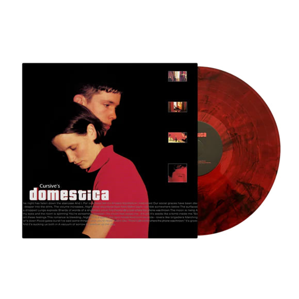 Cursive - Domestica - Red Smoke LP