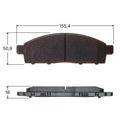 Колодки тормозные дисковые Avantech передние AV179