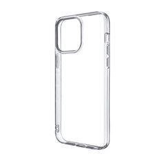 Силиконовый чехол TPU Clear case (толщина 2.0 мм) для iPhone 15 Pro Max (Прозрачный)