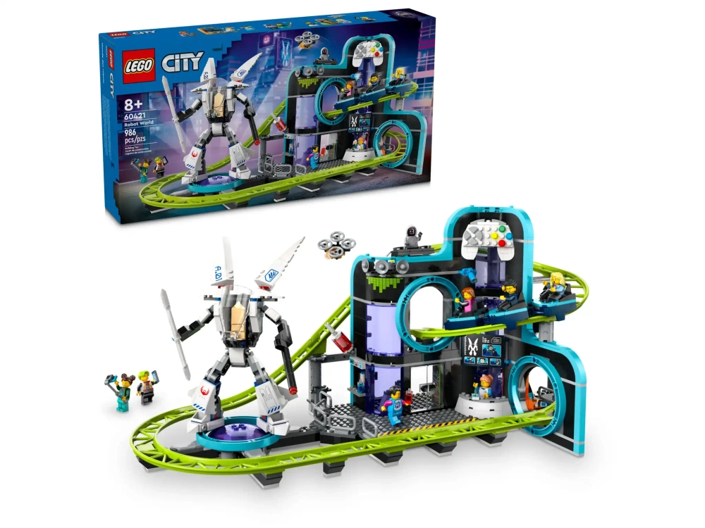 Конструктор LEGO City 60421 Парк американских горок
