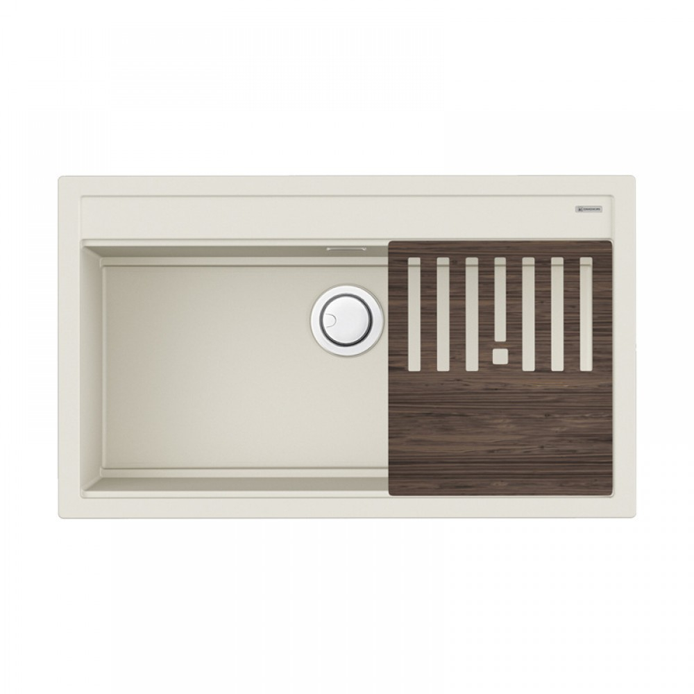 Кухонная мойка Omoikiri Kitagawa 86-LB-WH