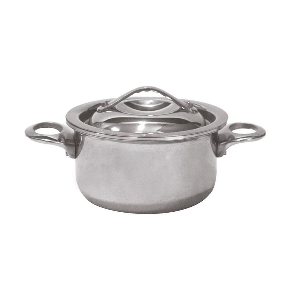 Кастрюля для подачи 11,3 см h6 см 370 мл круглая Vintage нерж. P.L. Proff Cuisine