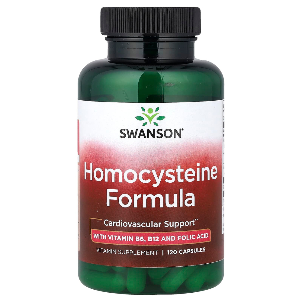 Swanson, Формула гомоцистеина, 120 капсул