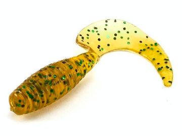 Твистеры съедобные LJ Pro Series MICRO GRUB 1,0in (2,5 см), цв. PA19, 15 шт.