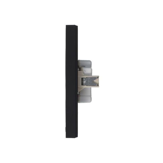 Розетка 2-м СП AtlasDesign 16А IP20 без заземл. в сборе карбон SE ATN001020