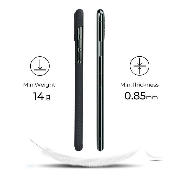 Чехол Pitaka MagEZ Case для Apple iPhone 11 Pro (Black/Grey Plain)