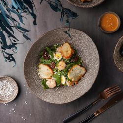 Салатник 800 мл 24,5*21,5 см h8 см Brown Untouched Taiga P.L. Proff Cuisine [1]