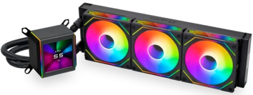 Система охлаждения жидкостная Lian Li GA II LCD SL-INF 360 Black