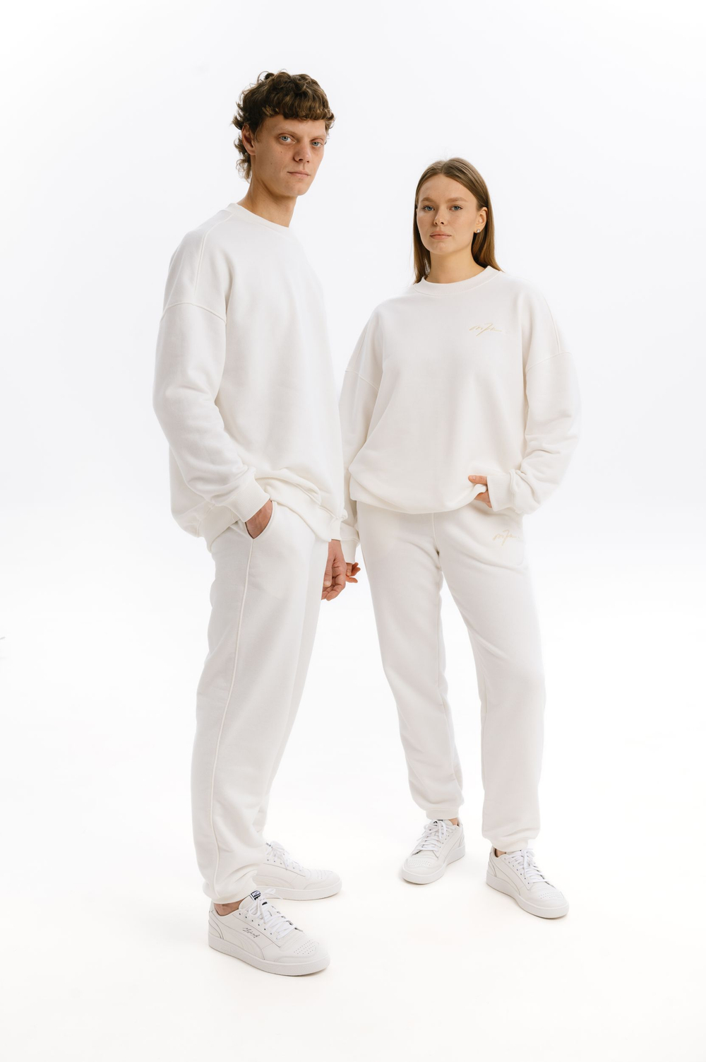 Толстовка Mazzika Unisex удлиненная, цвет молоко