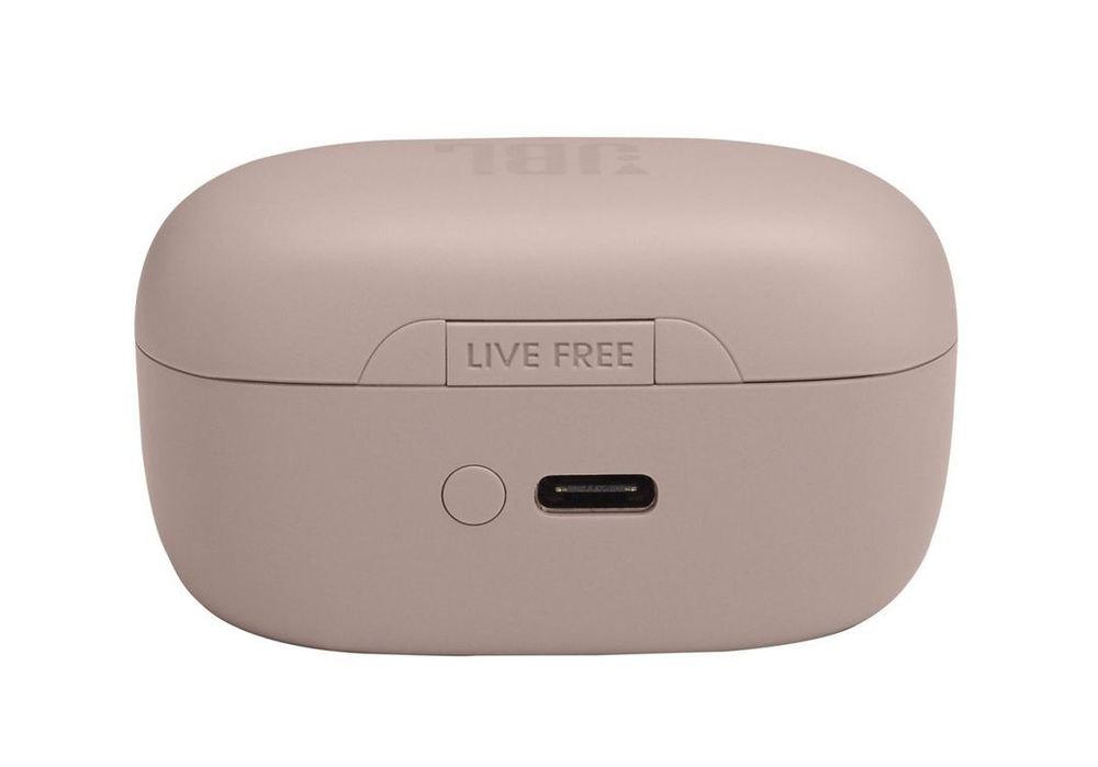 Кейс для наушников JBL Live Free NC+ TWS розовый, б/у