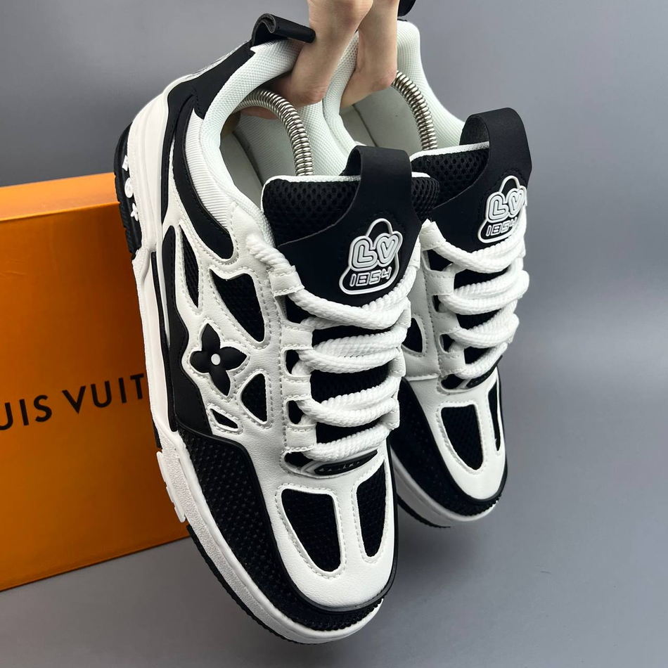 Кроссовки Louis vuitton #470 (черн.-бел.)